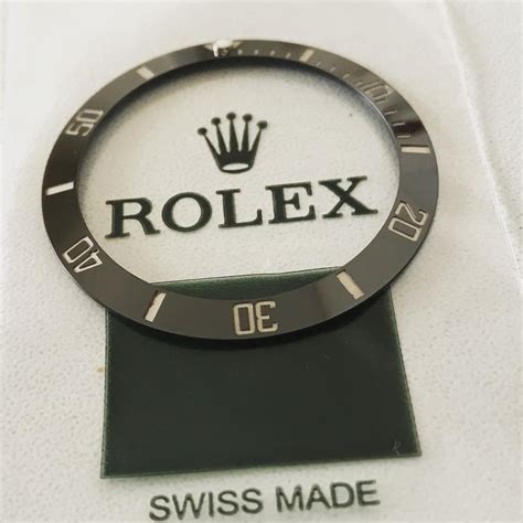 rolex submariner bezel insert for sale|rolex submariner replacement bezel.